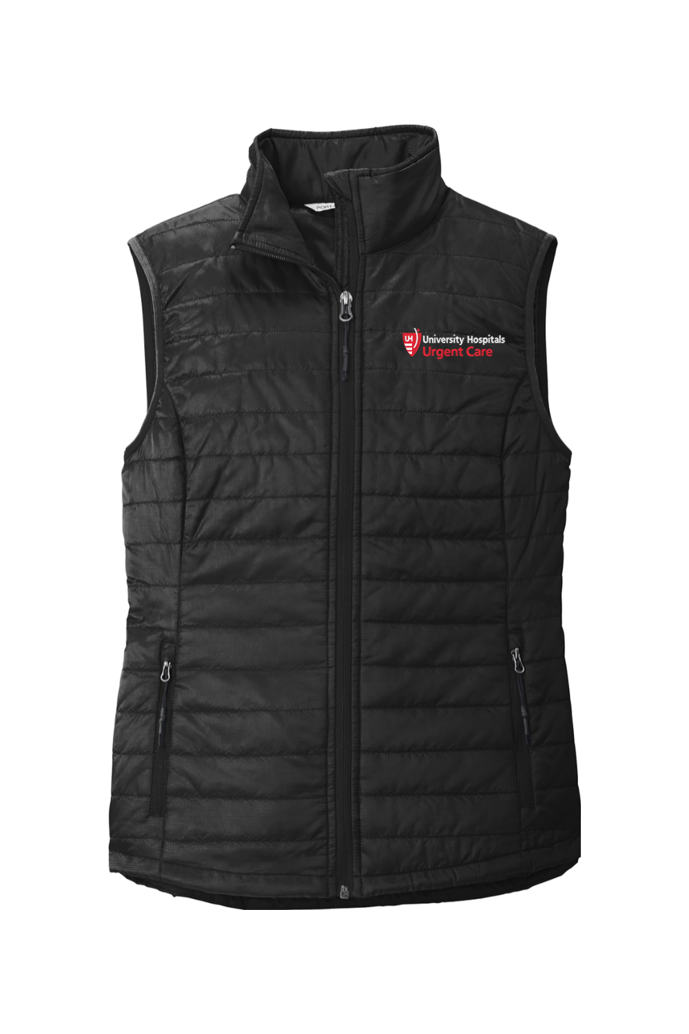 University Hospitals Port Authority Ladies Packable Puffy Vest