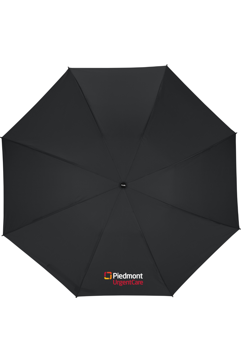 Piedmont Urgent Care Shed Rain™ UnbelievaBrella® 47" Auto-Open Reverse-Close Compact Umbrella