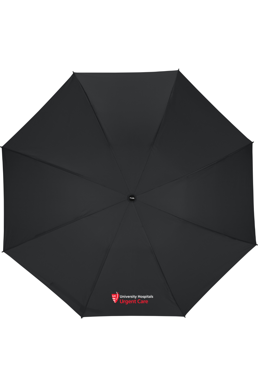 University Hospitals Shed Rain™ UnbelievaBrella® 47" Auto-Open Reverse-Close Compact Umbrella